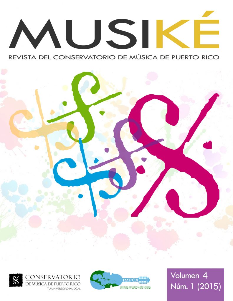 Musiké Magazine – Vol. 4, no. 1, 2015